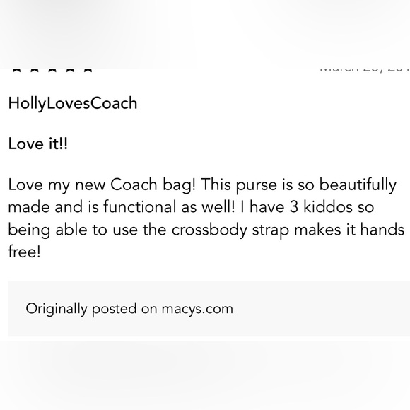 🔥NWT‼️Authentic Black Coach Turnlock Hobo Leather Shoulder Bag MSRP $350 - Picture 13 of 13